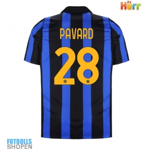 Billiga Inter Milan Benjamin Pavard #28 Hemmatröja 2026-27 Kortärmad